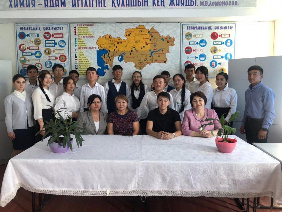 "Озық ой мен тың идея" тақырыптарында ауылымыздың кәсіпкерлерімен кездесу ұйымдастырылды.